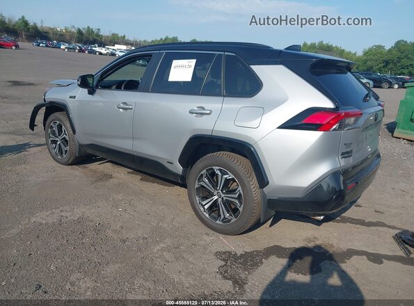 JTMFB3FV9MD046093 2021 TOYOTA RAV4 PRIME Silver Tył lewy