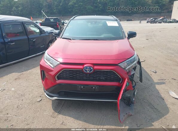 JTMFB3FVXMD060004 2021 TOYOTA RAV4 PRIME Red Widok zestawu wskaźników