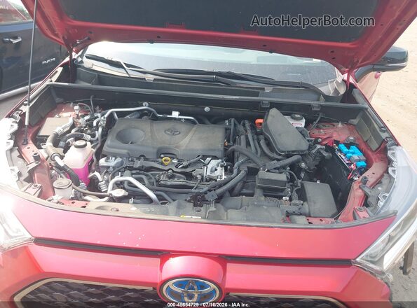 JTMFB3FVXMD060004 2021 TOYOTA RAV4 PRIME Red Widok z tyłu
