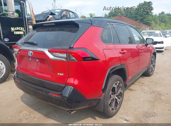 JTMFB3FVXMD060004 2021 TOYOTA RAV4 PRIME Red Tył prawy