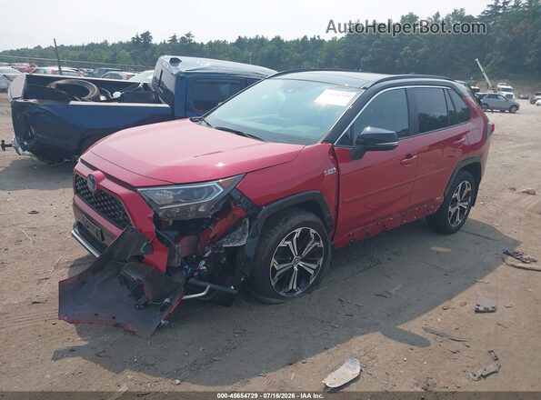 JTMFB3FVXMD060004 2021 TOYOTA RAV4 PRIME Red Przód lewy
