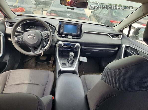JTMG1RFV2KJ004731 2019 TOYOTA RAV4 Двухцветный Вид панели приборов
