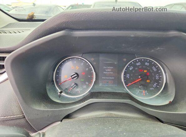 JTMG1RFV2KJ004731 2019 TOYOTA RAV4 Двухцветный Вид щитка приборов