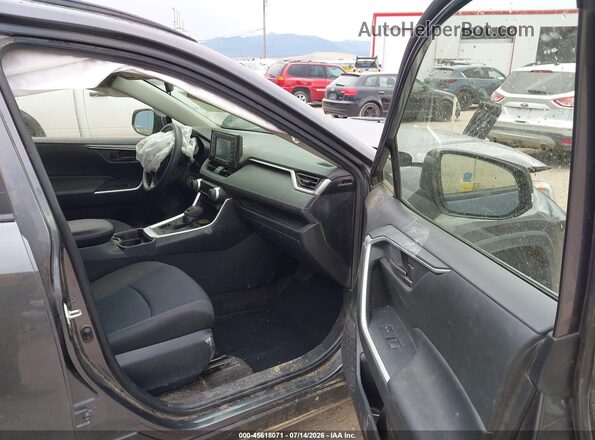 JTMG1RFV2MD077695 2021 TOYOTA RAV4 Gray Widok wnętrza z przodu