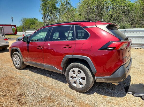 JTMG1RFV5KD502713 2019 TOYOTA RAV4 Maroon Trasero izquierdo