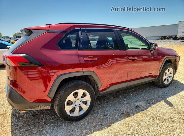 JTMG1RFV5KD502713 2019 TOYOTA RAV4 Maroon Trasero derecho