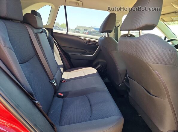 JTMG1RFV5KD502713 2019 TOYOTA RAV4 Maroon Vista interior trasera