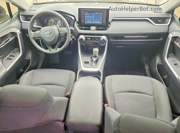 JTMG1RFV6KD014239 2019 TOYOTA RAV4 Gray Vista del salpicadero