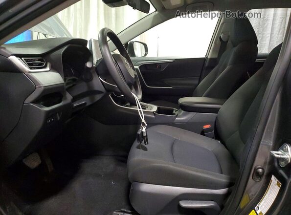 JTMG1RFV6PD102361 2023 TOYOTA RAV4 Серый Вид салона спереди