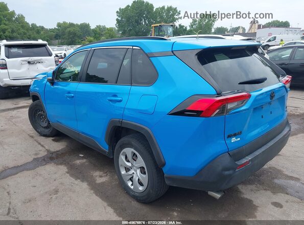 JTMG1RFV7KJ007432 2019 TOYOTA RAV4 Синий Задняя левая четверть