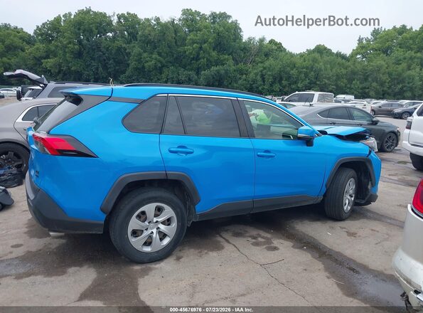 JTMG1RFV7KJ007432 2019 TOYOTA RAV4 Синий Вид задней части салона