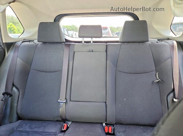 JTMG1RFVXKJ006095 2019 TOYOTA RAV4 White Vista de los asientos traseros