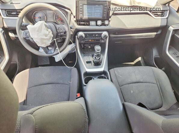 JTMG1RFVXKJ006095 2019 TOYOTA RAV4 White Vista del salpicadero