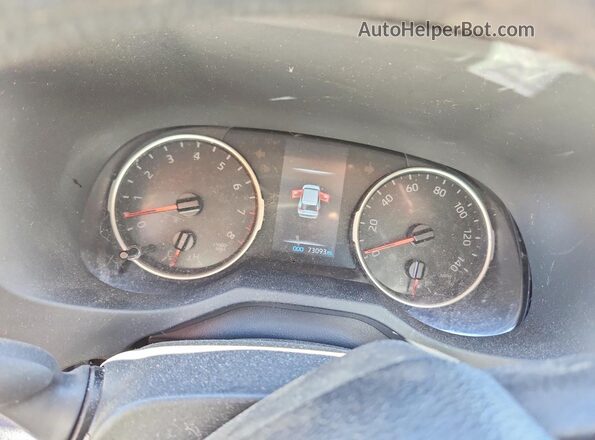 JTMG1RFVXLD047777 2020 TOYOTA RAV4 Черный Вид щитка приборов