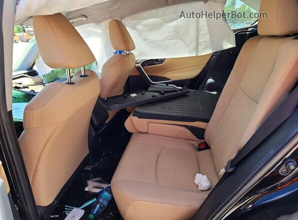 JTMG1RFVXLD047777 2020 TOYOTA RAV4 Черный Вид задних сидений