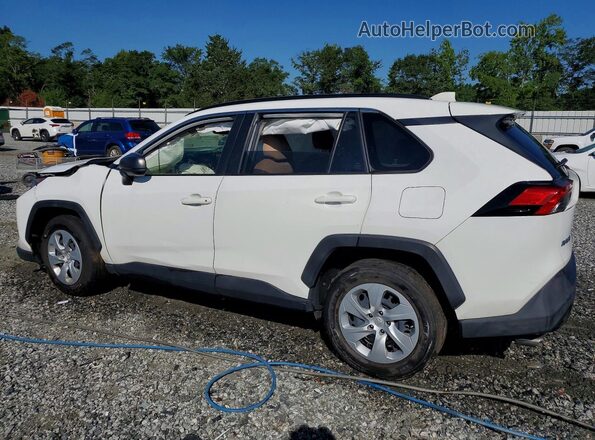 JTMH1RFV0KJ002853 2019 TOYOTA RAV4 White Rear left
