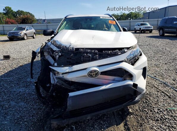 JTMH1RFV0KJ002853 2019 TOYOTA RAV4 White Front view
