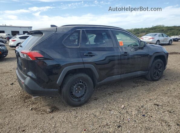 JTMH1RFV0KJ006272 2019 TOYOTA RAV4 Black Задня права чверть