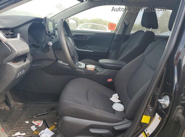 JTMH1RFV0KJ006272 2019 TOYOTA RAV4 Black Вид салону спереду