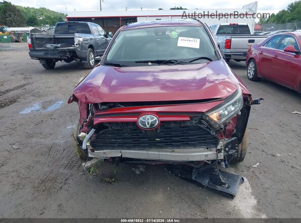 JTMH1RFV1KD501367 2019 TOYOTA RAV4 Red Вид щитка приладів