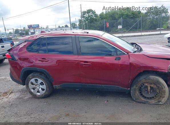JTMH1RFV1KD501367 2019 TOYOTA RAV4 Red Вид задньої частини салону