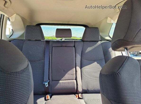 JTMH1RFV2SD139341 2025 TOYOTA RAV4 Silver უკანა სავარძლების ხედი