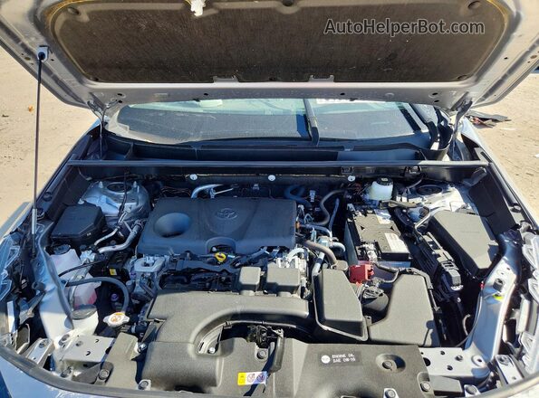 JTMH1RFV2SD139341 2025 TOYOTA RAV4 Silver ძრავის განყოფილების ხედი