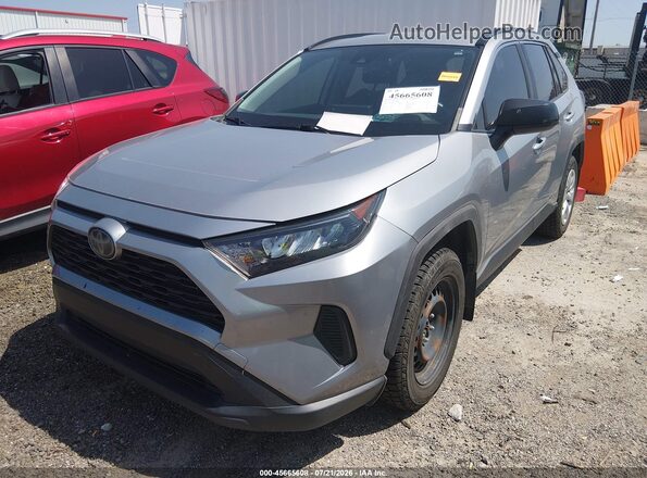 JTMH1RFV4KD508815 2019 TOYOTA RAV4 Silver Front view