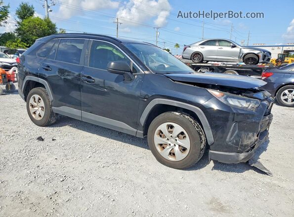 JTMH1RFV4KJ007909 2019 TOYOTA RAV4 Black წინა მარჯვენა