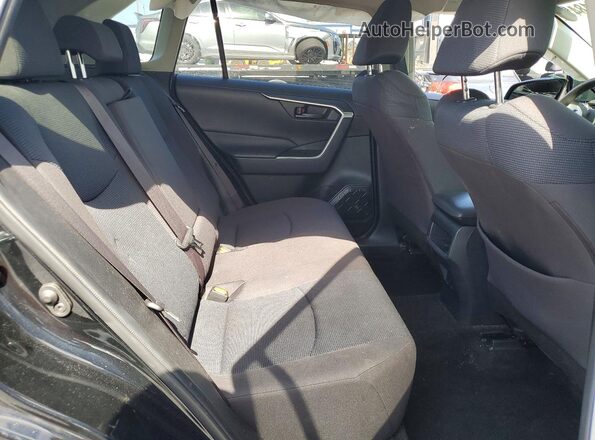 JTMH1RFV4KJ007909 2019 TOYOTA RAV4 Black უკანა სალონის ხედი