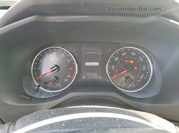 JTMH1RFV4KJ007909 2019 TOYOTA RAV4 Black ხელსაწყოთა პანელის ხედი