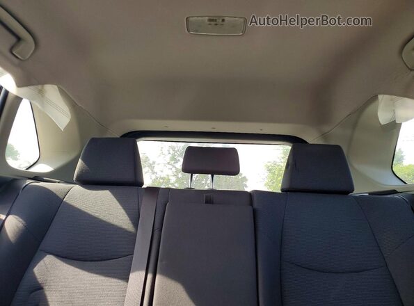 JTMH1RFV4KJ007909 2019 TOYOTA RAV4 Black უკანა სავარძლების ხედი