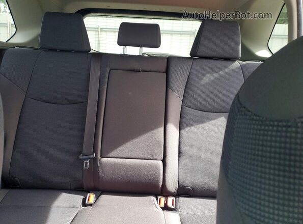 JTMH1RFV5KJ007126 2019 TOYOTA RAV4 Silver Вид задніх сидінь
