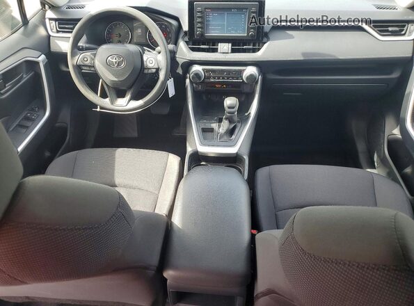 JTMH1RFV5KJ007126 2019 TOYOTA RAV4 Silver Вид панелі приладів