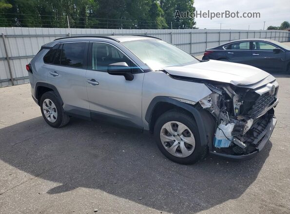 JTMH1RFV5KJ007126 2019 TOYOTA RAV4 Silver Передня права чверть