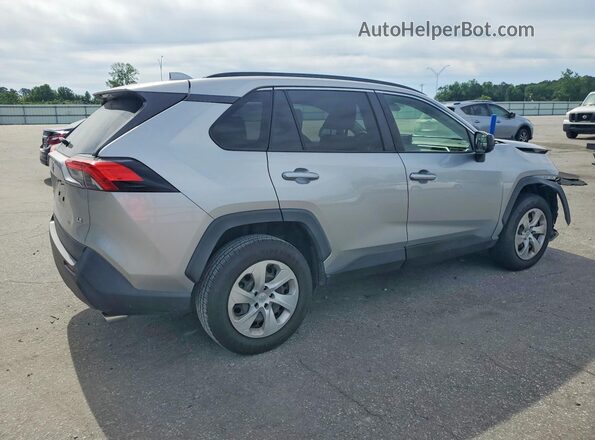 JTMH1RFV5KJ007126 2019 TOYOTA RAV4 Silver Задня права чверть