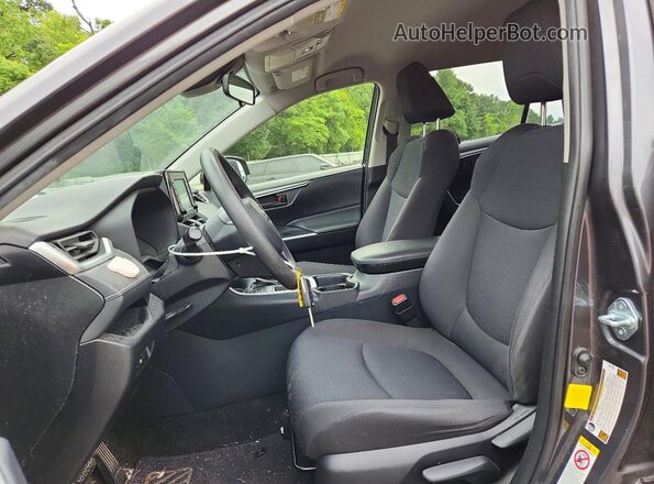 JTMH1RFV8KJ005239 2019 TOYOTA RAV4 Gray Widok wnętrza z przodu
