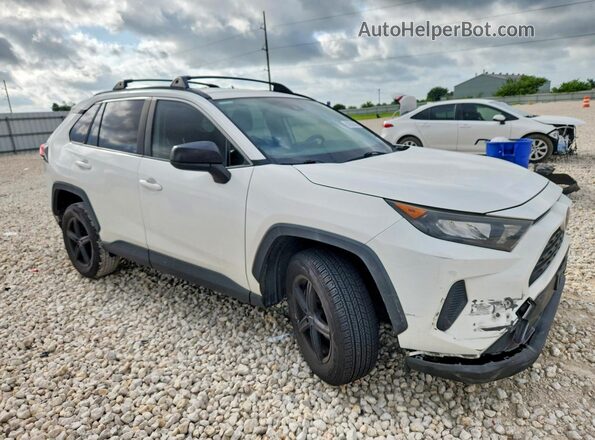 JTMH1RFV8KJ010571 2019 TOYOTA RAV4 White Przód prawy