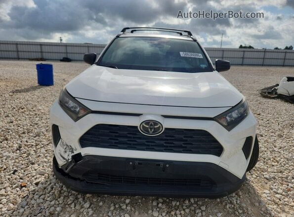 JTMH1RFV8KJ010571 2019 TOYOTA RAV4 White Widok z przodu