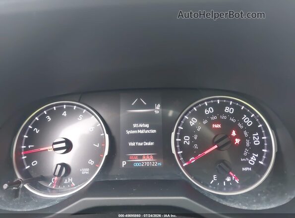 JTMH1RFV9LD054675 2020 TOYOTA RAV4 Gray უკანა სავარძლების ხედი