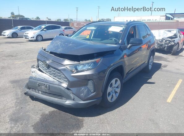 JTMH1RFVXKJ013309 2019 TOYOTA RAV4 Gray წინა მარცხენა ხედი სამი მეოთხედიდან