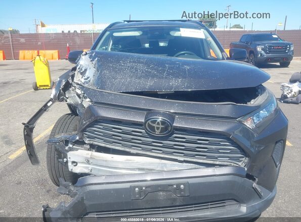 JTMH1RFVXKJ013309 2019 TOYOTA RAV4 Gray წინა პანელის ხედი