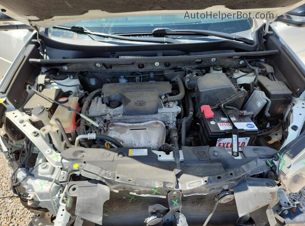 JTMJFREV1GJ093255 2016 TOYOTA RAV4 White Vista del compartimento del motor
