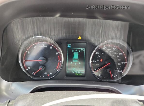 JTMJFREV1GJ093255 2016 TOYOTA RAV4 White Vista del cuadro de instrumentos