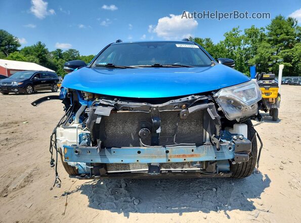 JTMJFREV8HJ701208 2017 TOYOTA RAV4 Blue Widok z przodu