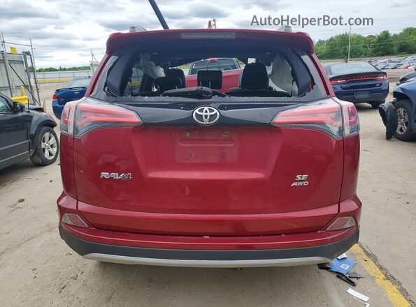 JTMJFREV8JD236899 2018 TOYOTA RAV4 Burgundy Вид ззаду