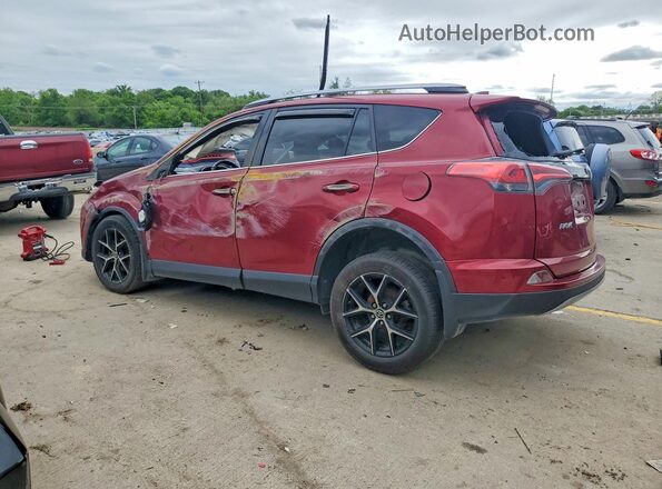 JTMJFREV8JD236899 2018 TOYOTA RAV4 Burgundy Задня ліва чверть