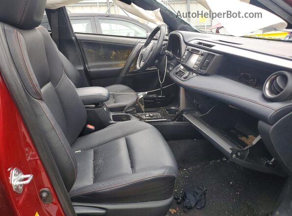 JTMJFREV8JD236899 2018 TOYOTA RAV4 Burgundy Вид салону спереду