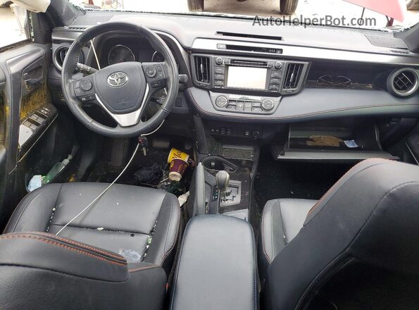 JTMJFREV8JD236899 2018 TOYOTA RAV4 Burgundy Вид панелі приладів