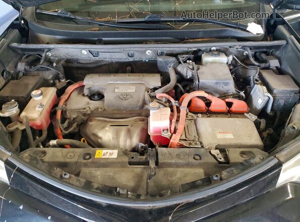 JTMJJREV0JD155118 2018 TOYOTA RAV4 Black Vista del compartimento del motor